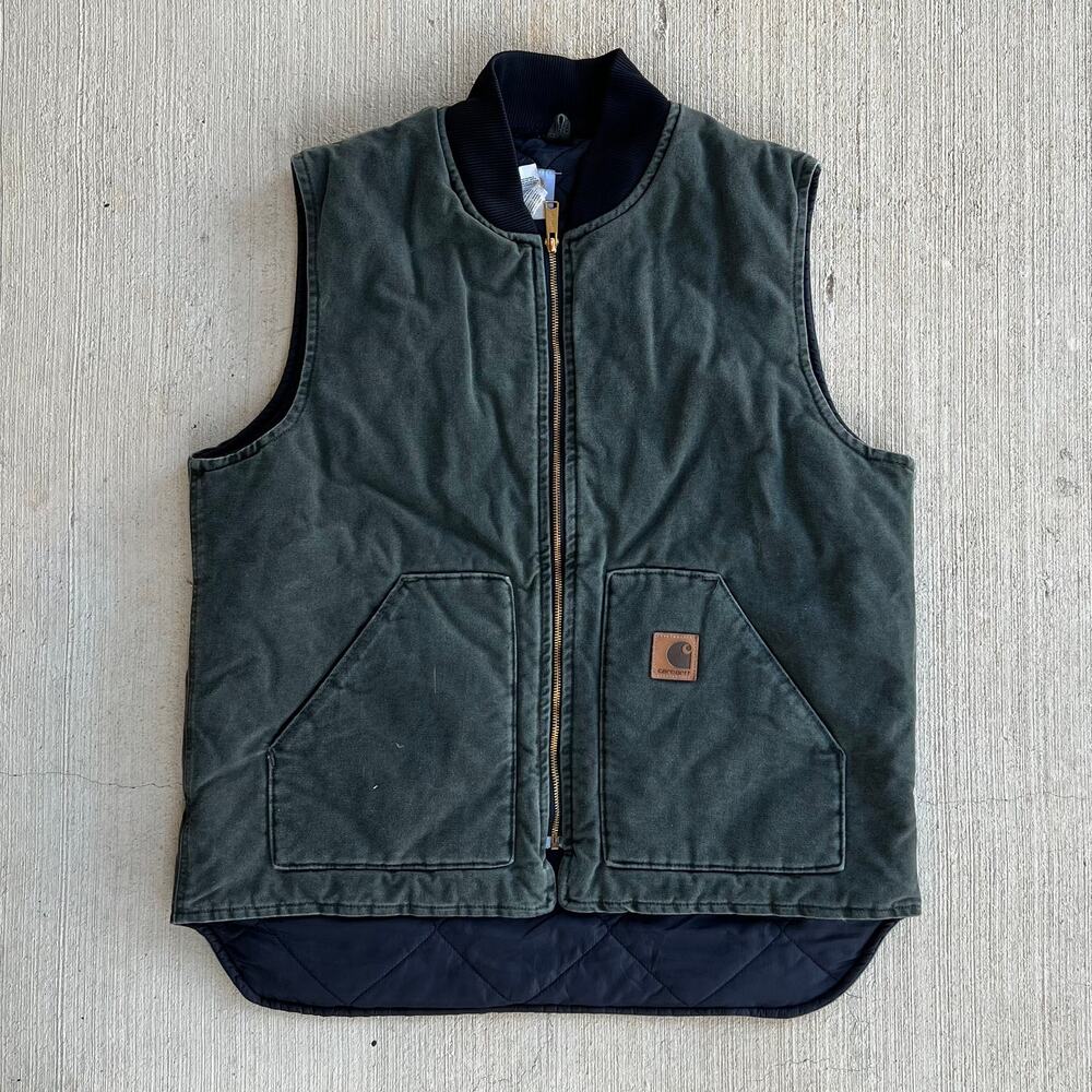 Carhartt V02 MOS green work wear vest